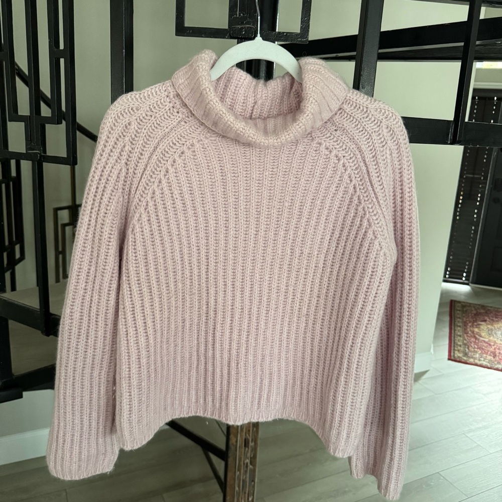 Kate Spade Alpaca Turtleneck Sweater in Orchid Frost